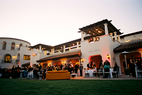 Bacara Resort wedding reception photo by Yvette Roman Photography
